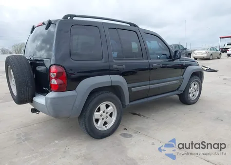 2006 Jeep Liberty Sport из США, поврежденный, VIN 1J4GK48K56W106420